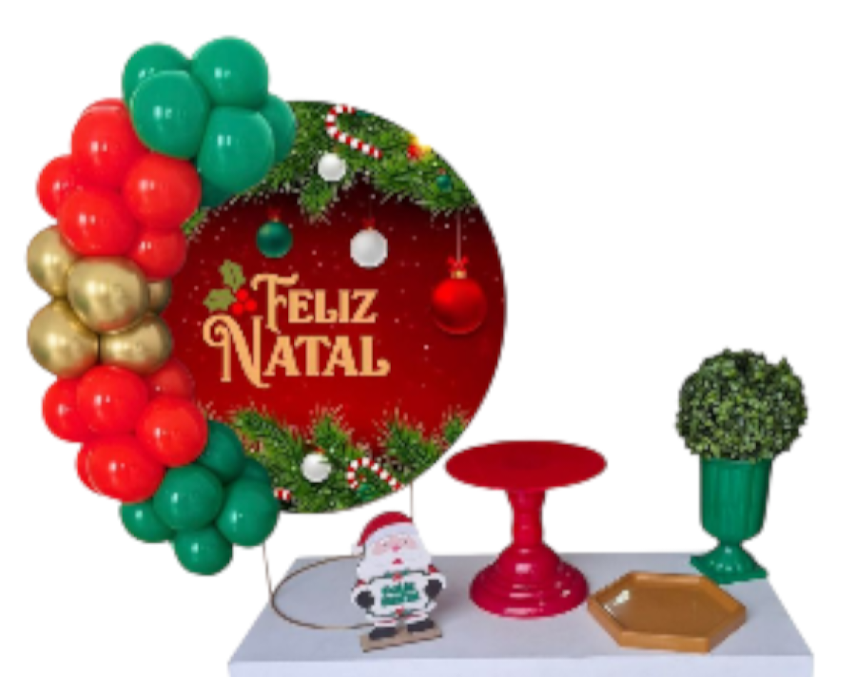 Aluguel Mini Kit Só um Bolinho Natal - #7