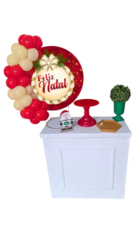 Aluguel Mini Festa Na Mesa Natal - #10