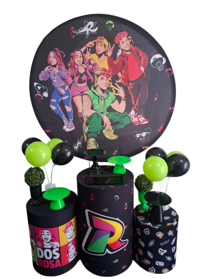 Aluguel Kit Master Turma dos Rosa