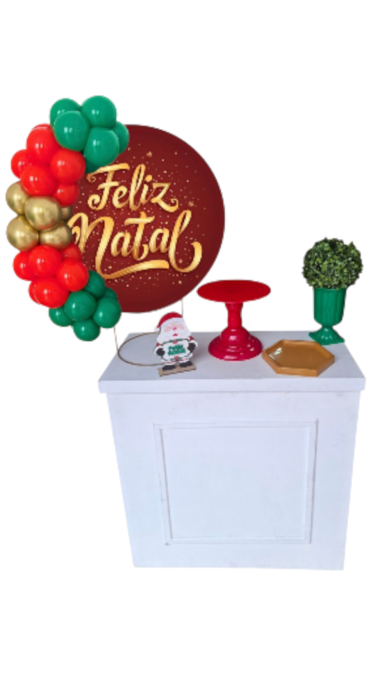 Aluguel Mini Festa Na Mesa Natal - #6