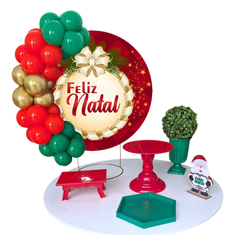 Aluguel Mini Kit Só um Bolinho Natal - #5