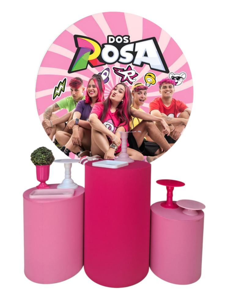 Kit Econômico Turma dos Rosa