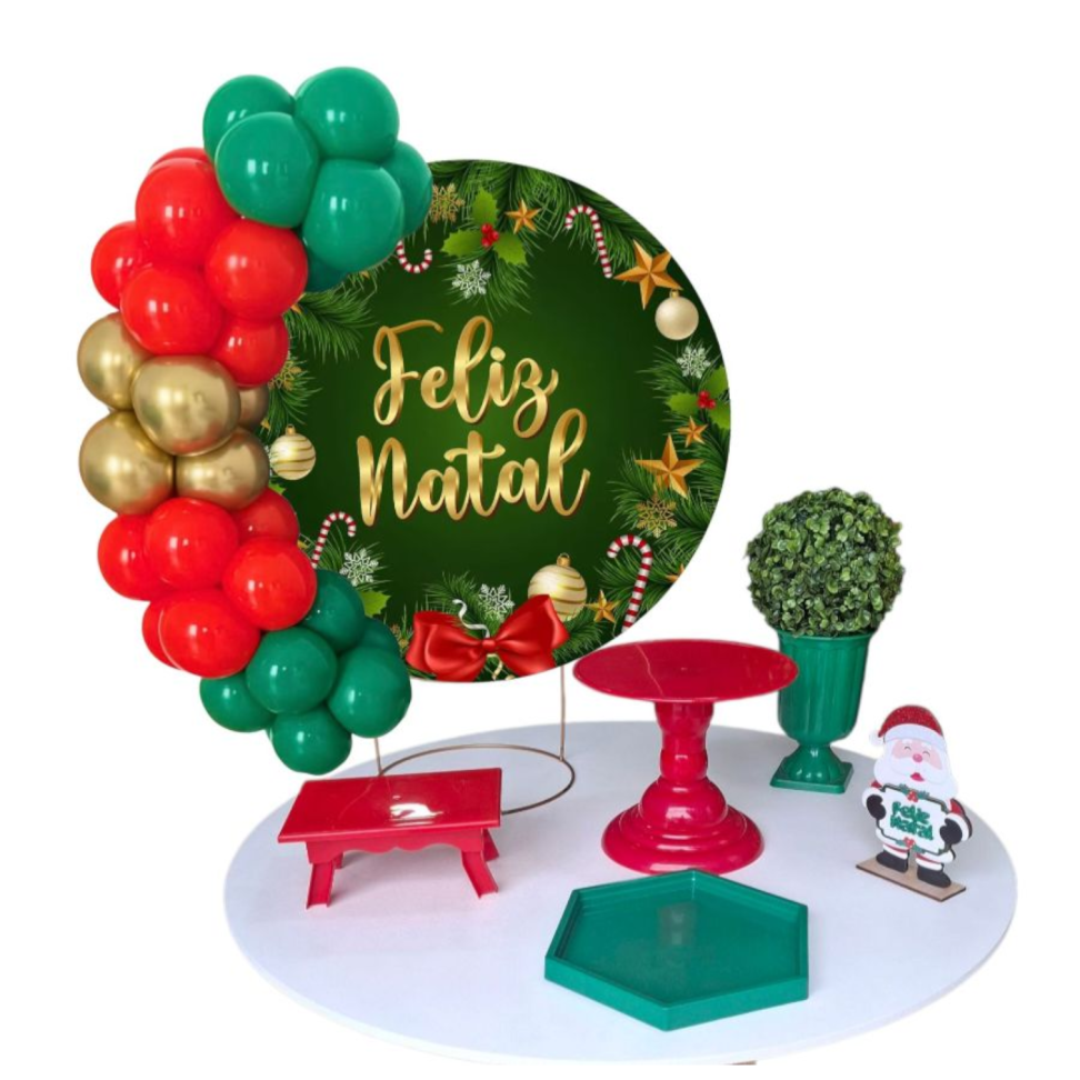 Aluguel Mini Kit Só um Bolinho Natal - #10