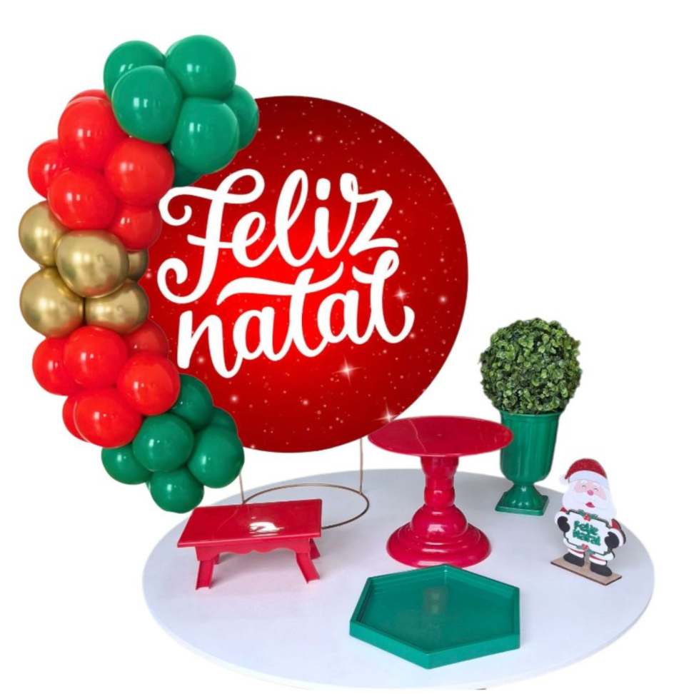 Aluguel Mini Kit Só um Bolinho Natal - #8