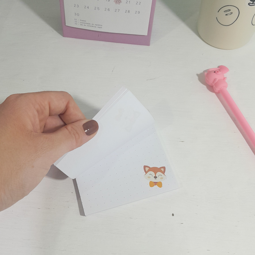 Bloco De Notas - Raposa Gravatinha - #2