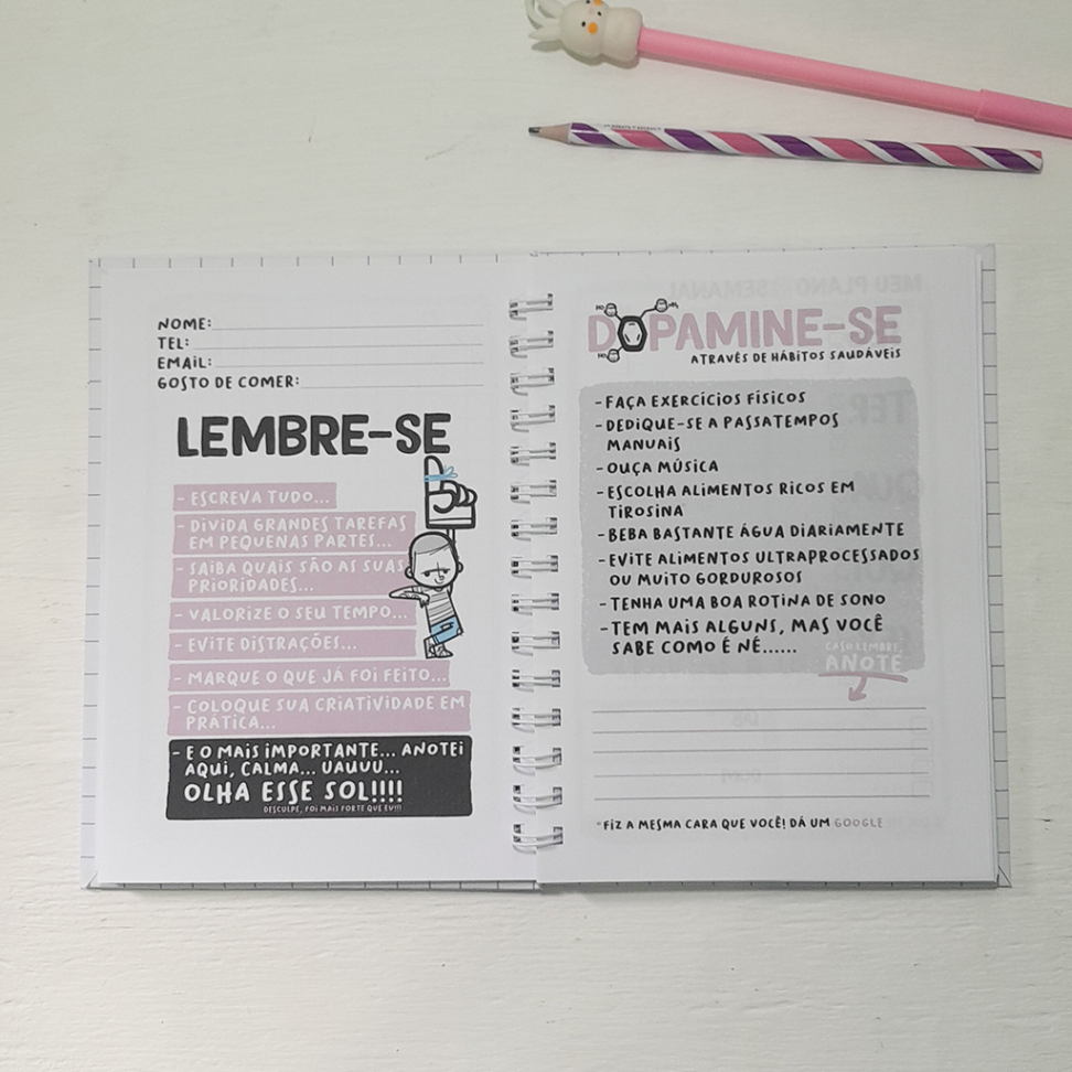 Planner Semanal - Meu Plano B contra o TDAH - #4