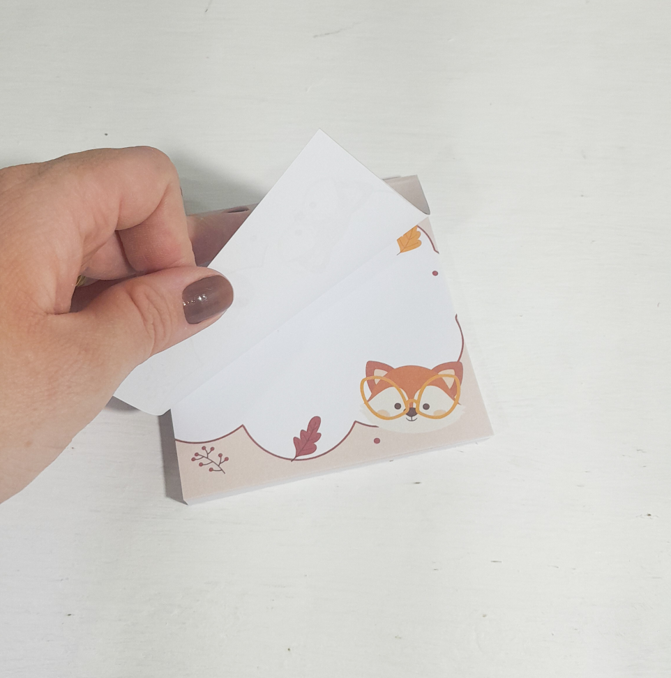 Bloco De Notas - Raposinha de Óculos - #2