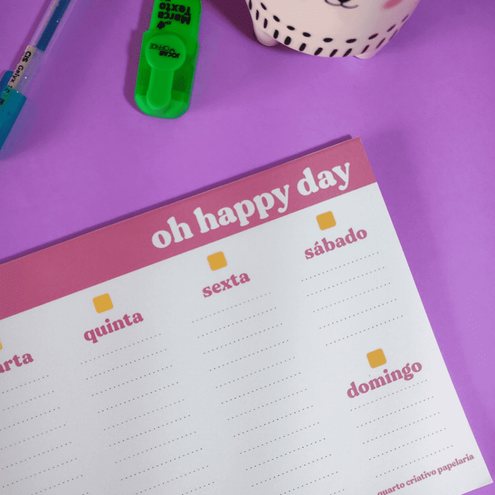 Planner Semana - Oh Happy Day - #4