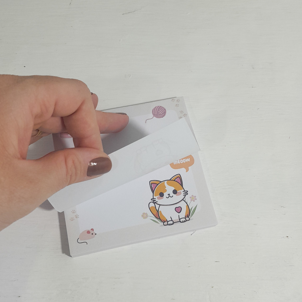 Bloco De Notas - Gatinho - #2