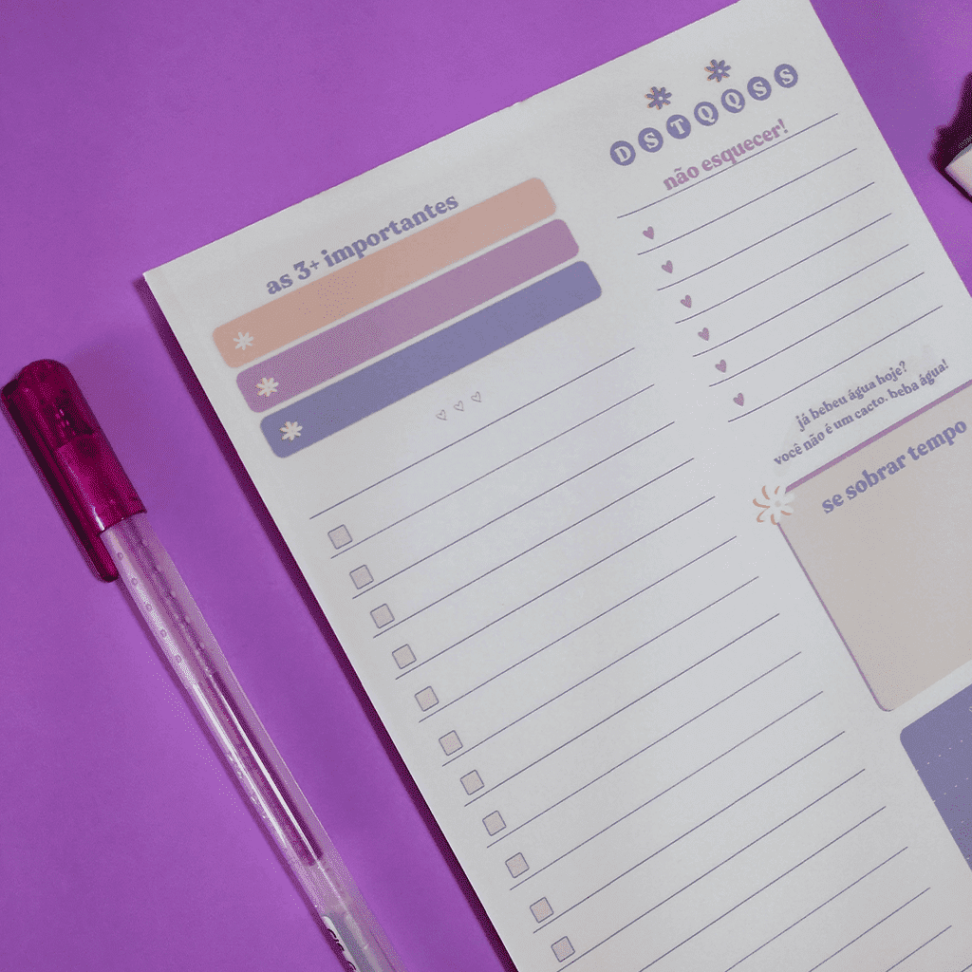 Planner Diário - Meu Dia Mais Que Perfeito - #3