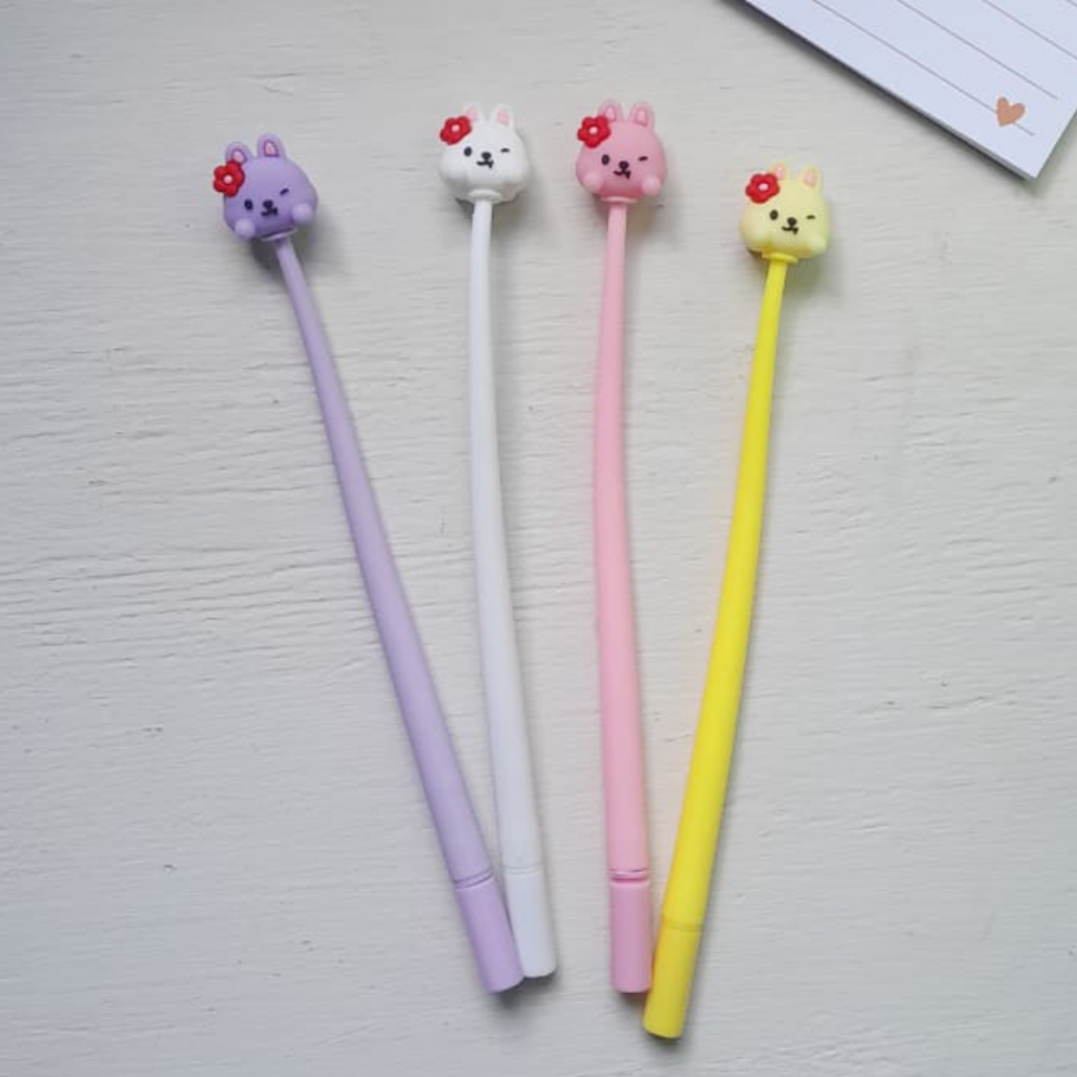 Caneta Coelhinho - 4 peças - #2