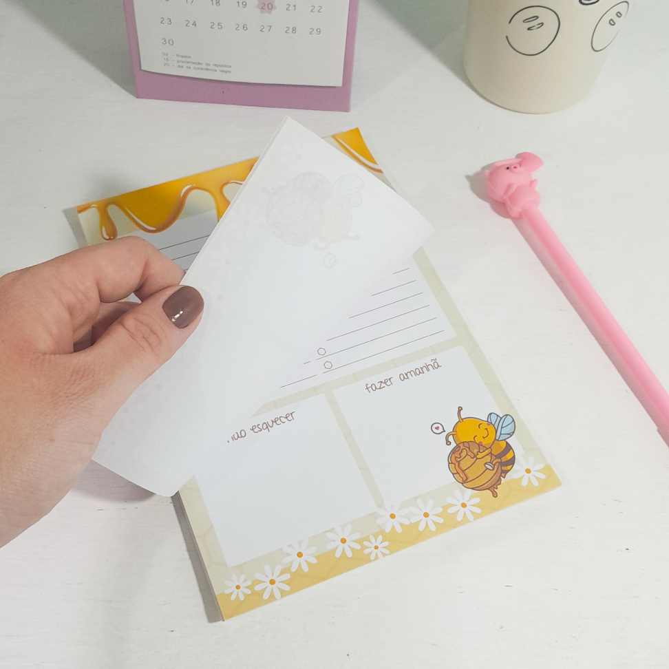 Planner Diário - Abelha - #2