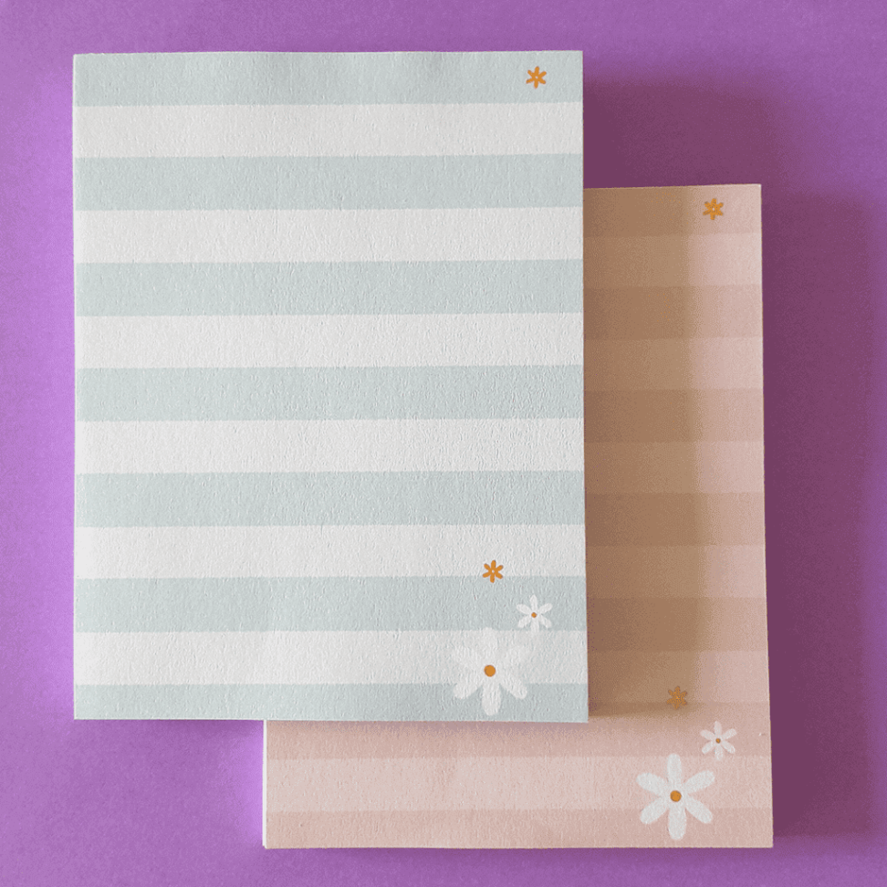 Bloco De Notas - Listrinhas 2 Unidades (Rosa e Azul) - #1