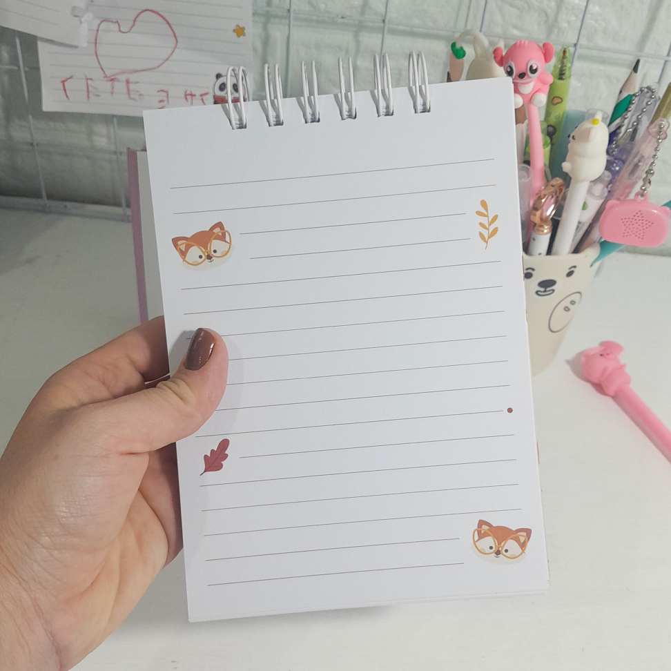 Caderneta Raposinha de Óculos - #2