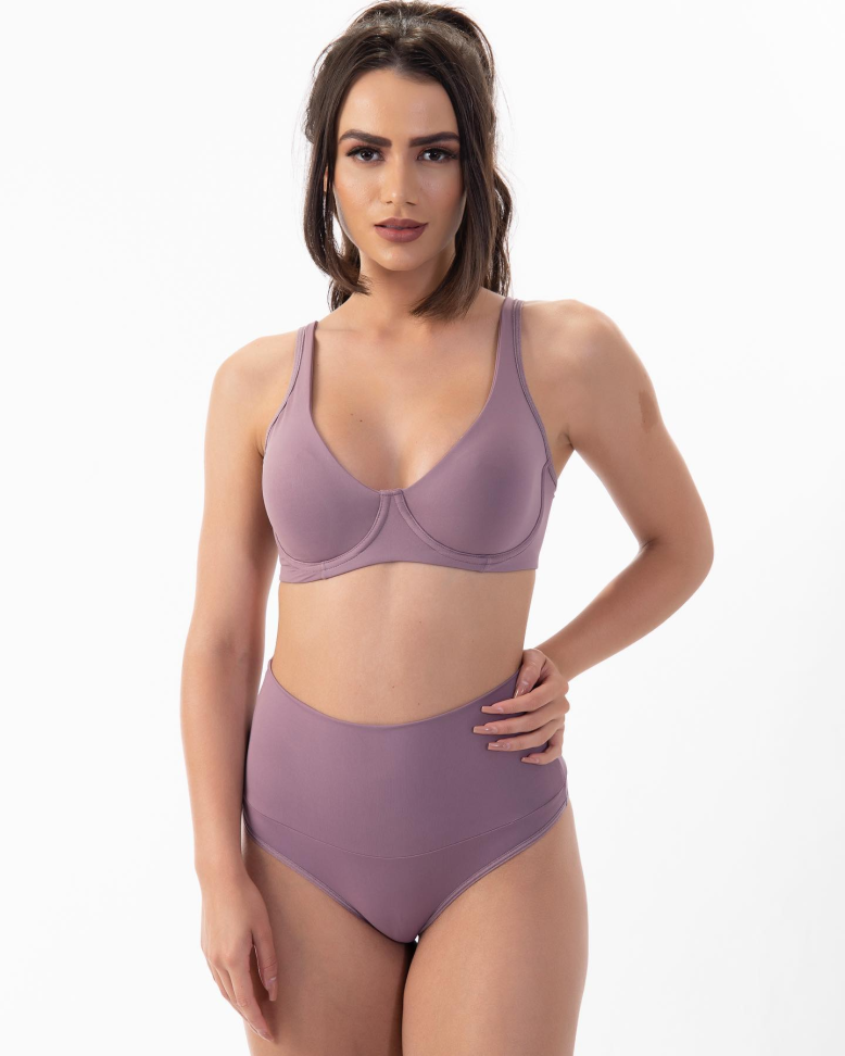 Conjunto Aurora calcinha e sutiã caixa com 100 peças Atacado Lingerie Friburgo