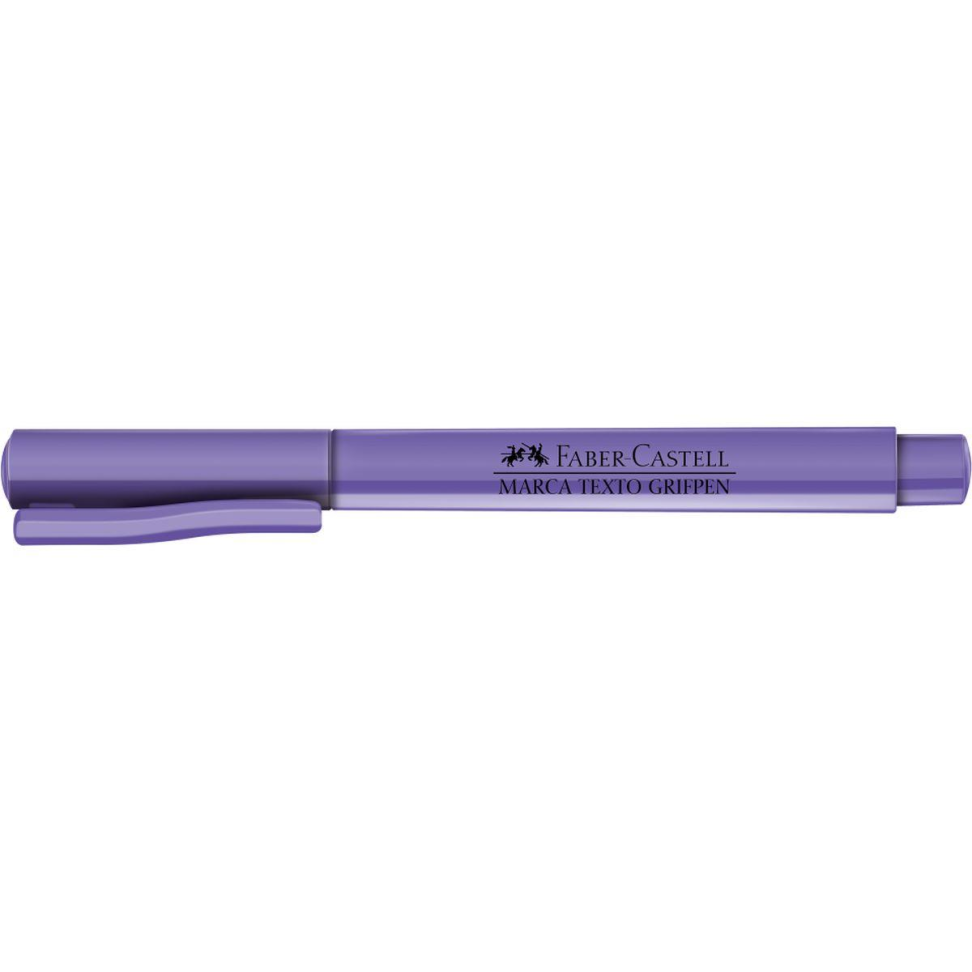 Caneta marca texto Grifpen Roxo - Faber-Castell