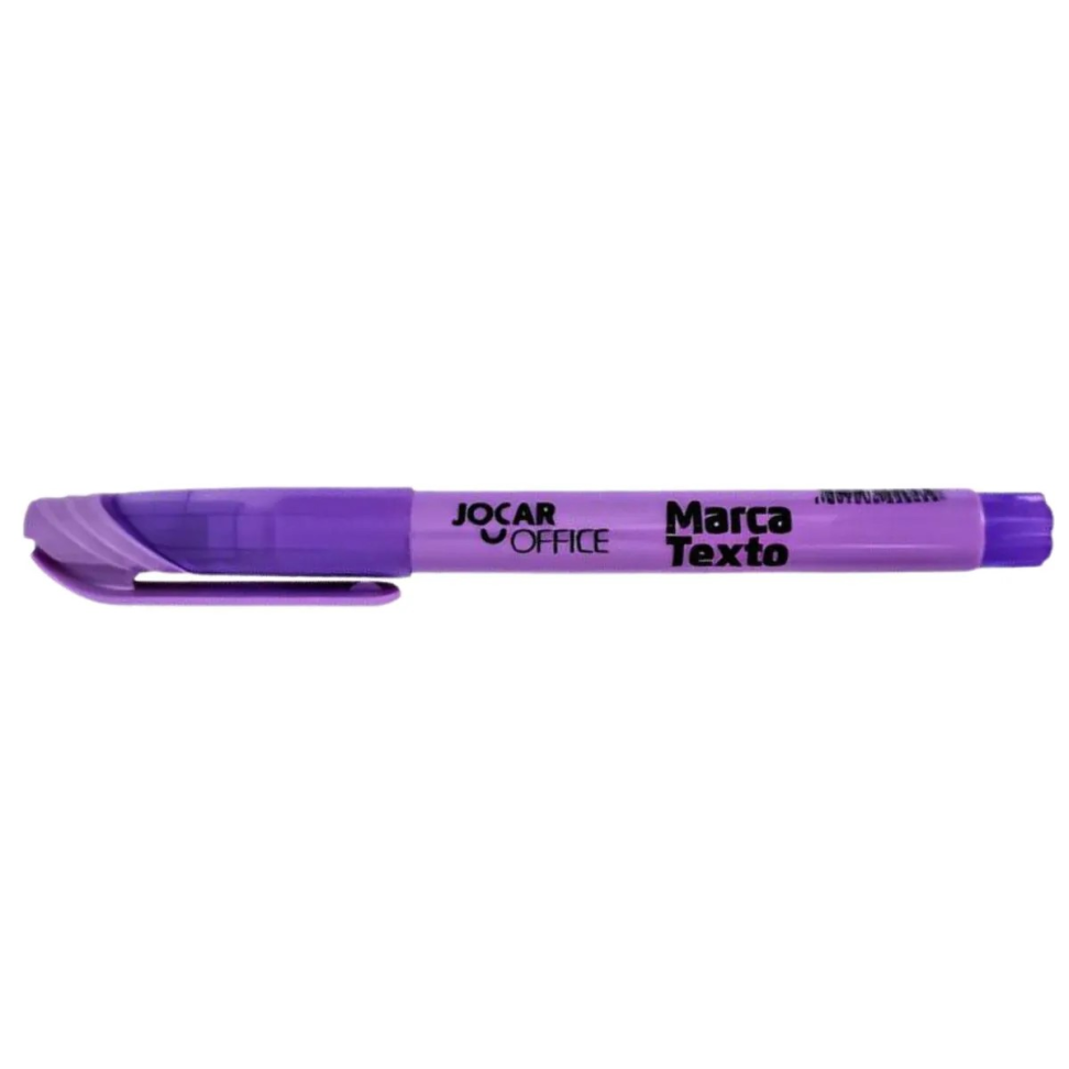 Caneta Marca Texto Jocar Office Roxo - Leonora