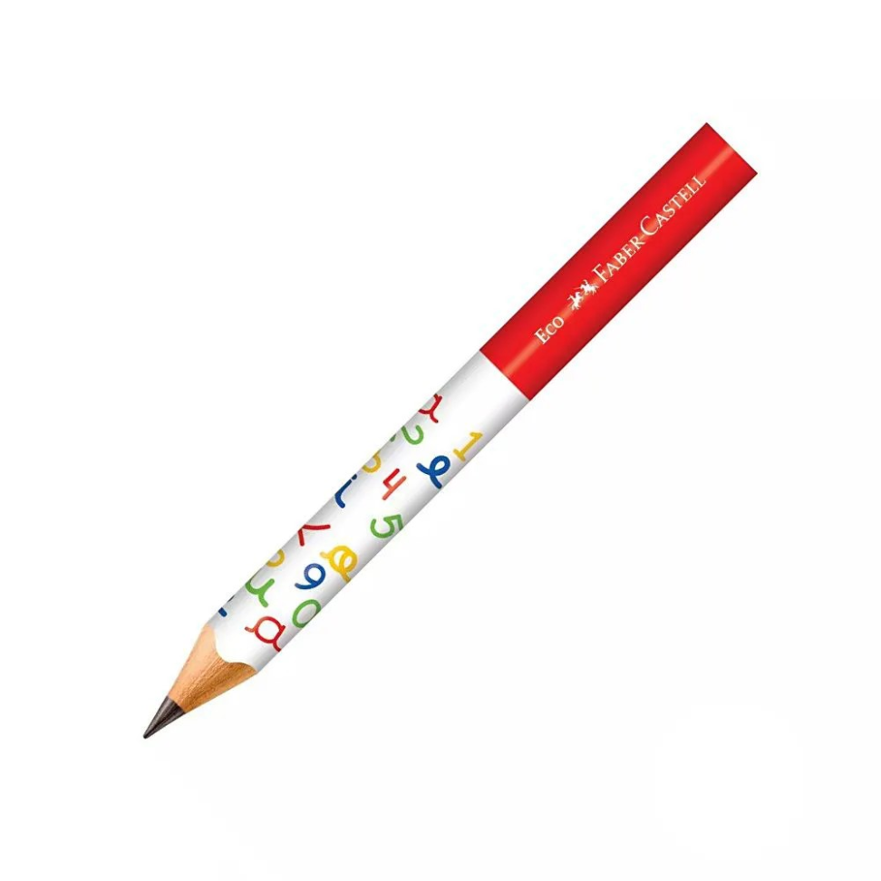 Lápis Grafite Triangular EcoLápis Jumbo n.2 HB Faber-Castell