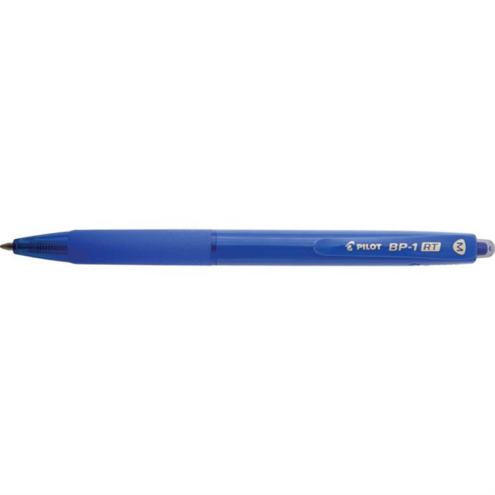 Caneta Esferográfica Retrátil BP-1 RT 1,0 mm Média Azul - Pilot