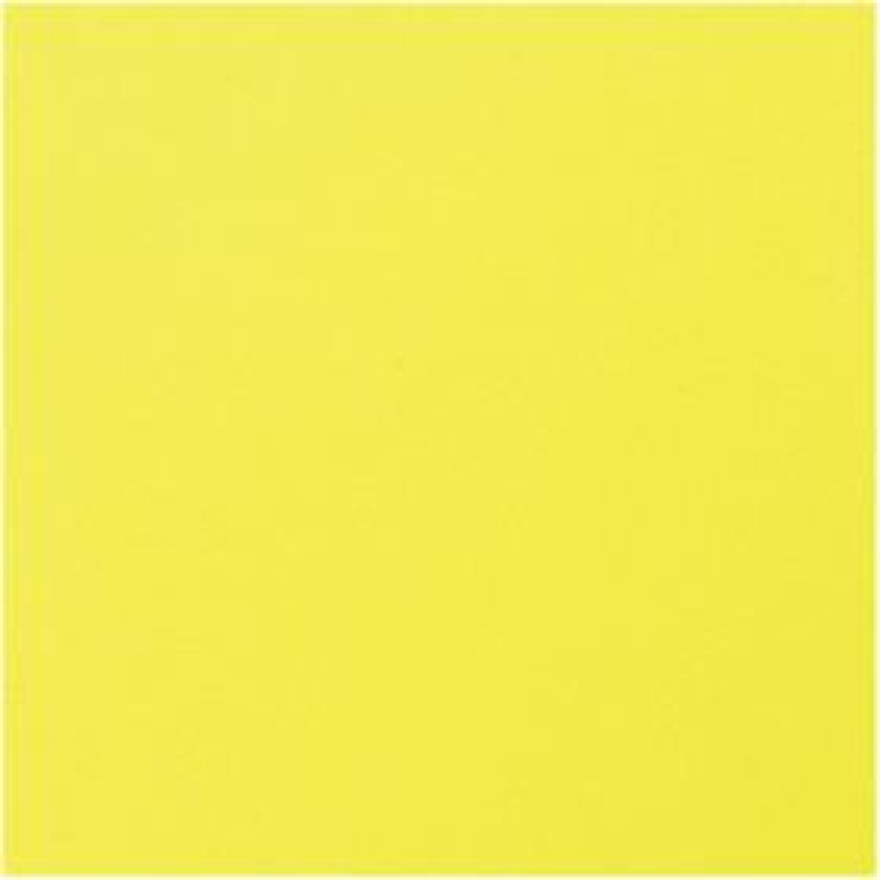 Placa em EVA Liso Amarelo 48x40cm