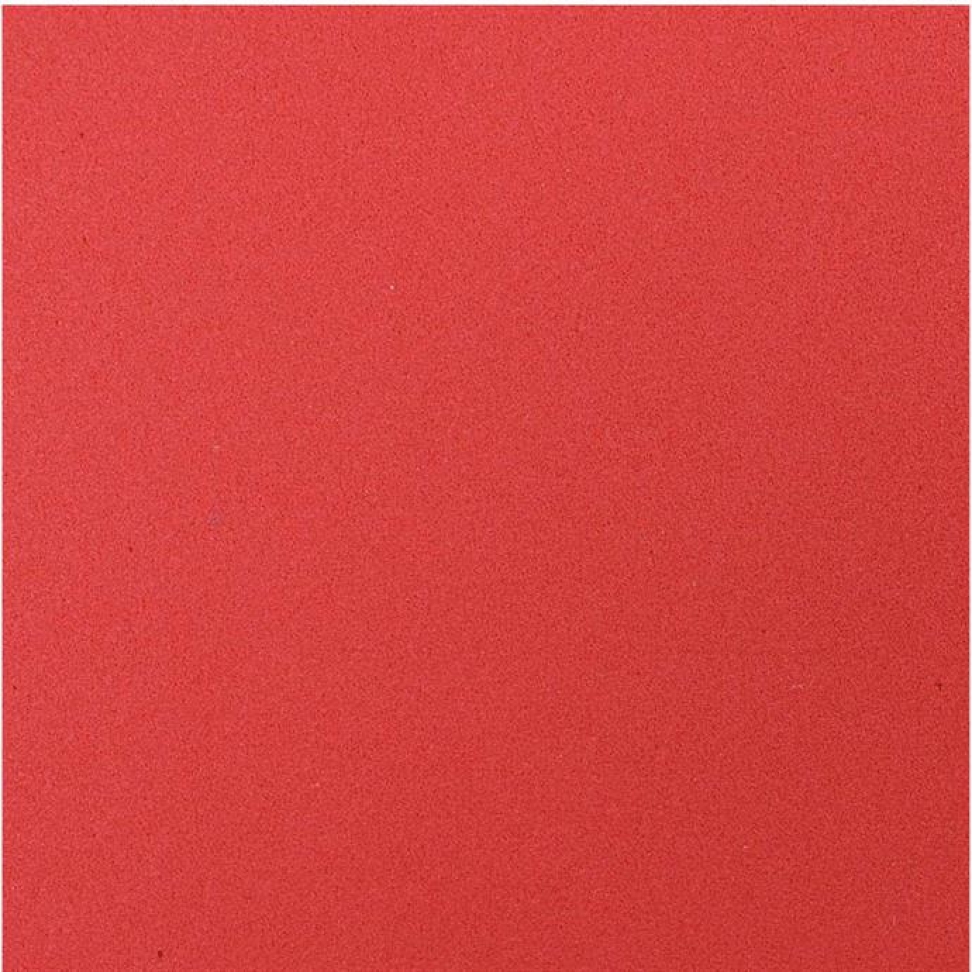 Placa em EVA Liso Vermelho 48x40cm