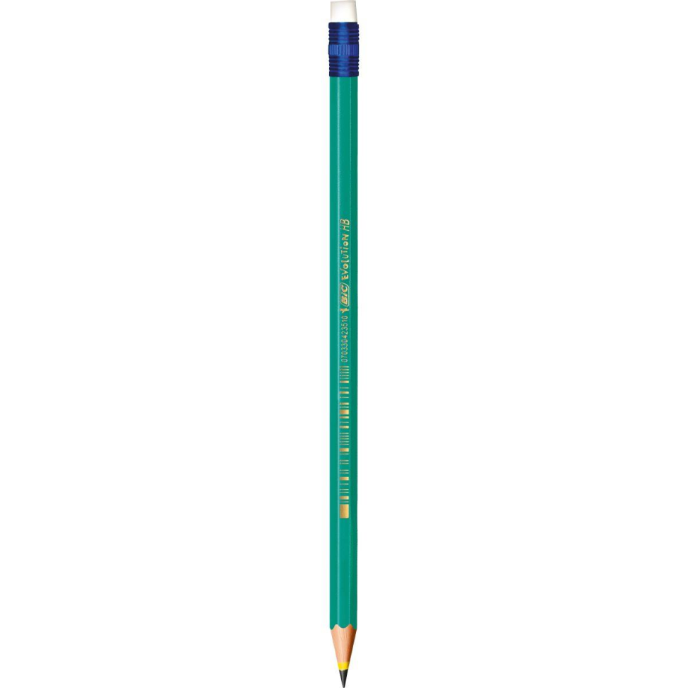 Lapis preto (sextavado) Evolution 2hb com Borracha - Bic