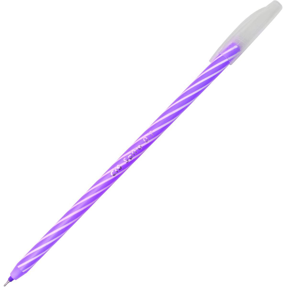 Caneta Esferográfica Cis Spiro 0,7 mm Roxa - Sertic
