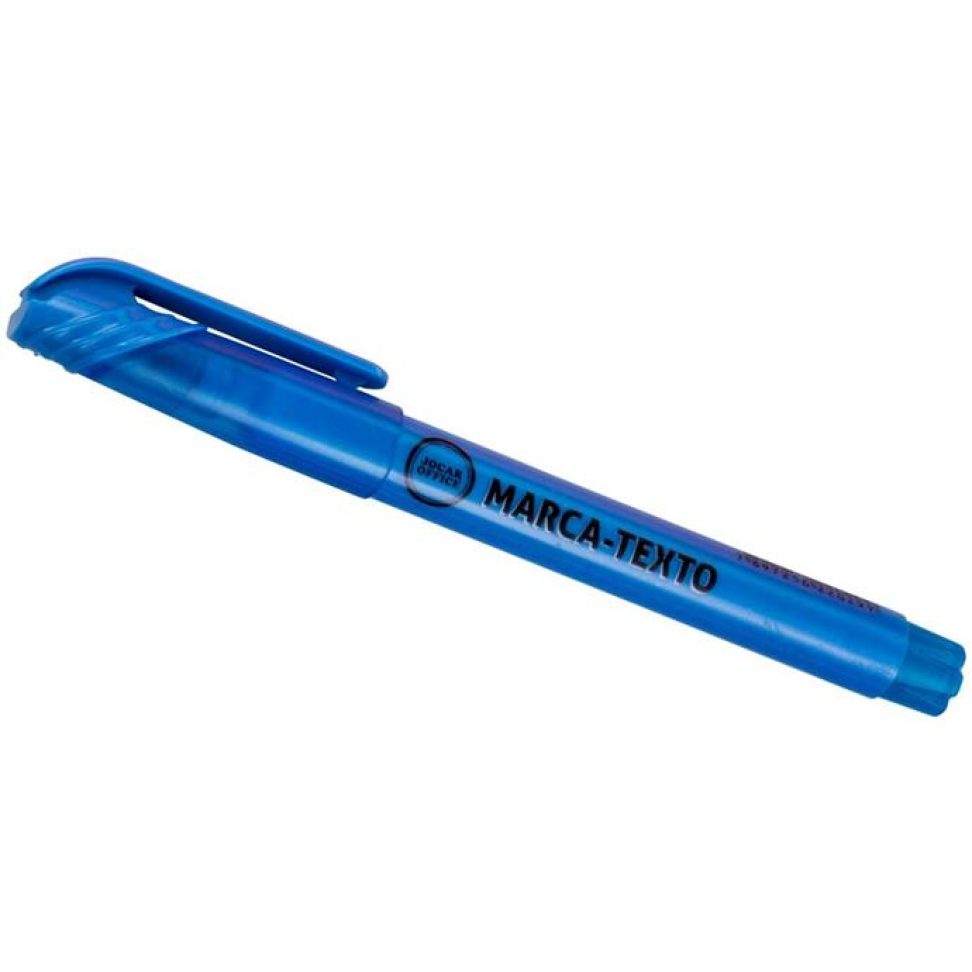 Caneta Marca Texto Jocar Office Azul - Leonora