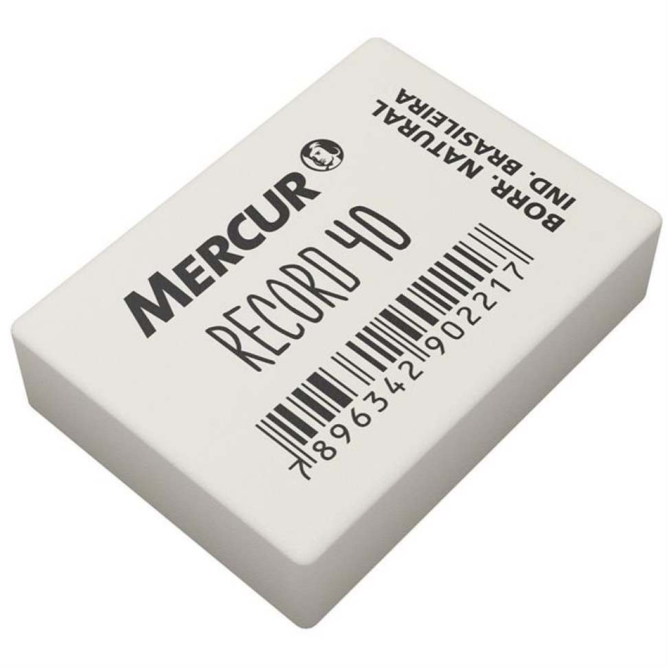 Borracha branca 40 Record Branca - Mercur