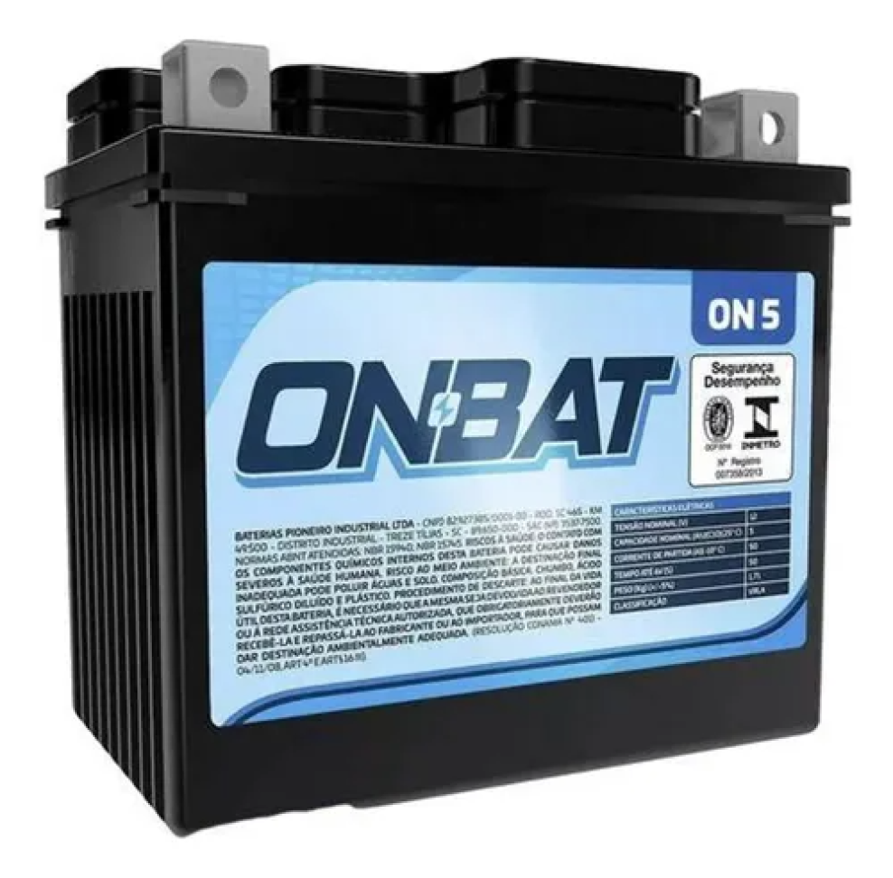 BATERIA ONBAT 5 AMPERES