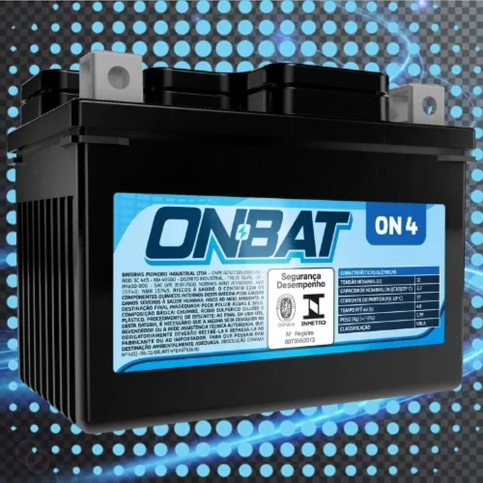 BATERIA ONBAT 4 AMPERES