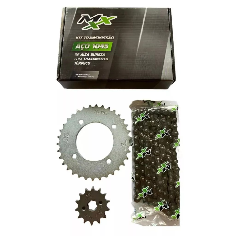 Kit relação Biz 100 MAX POWER