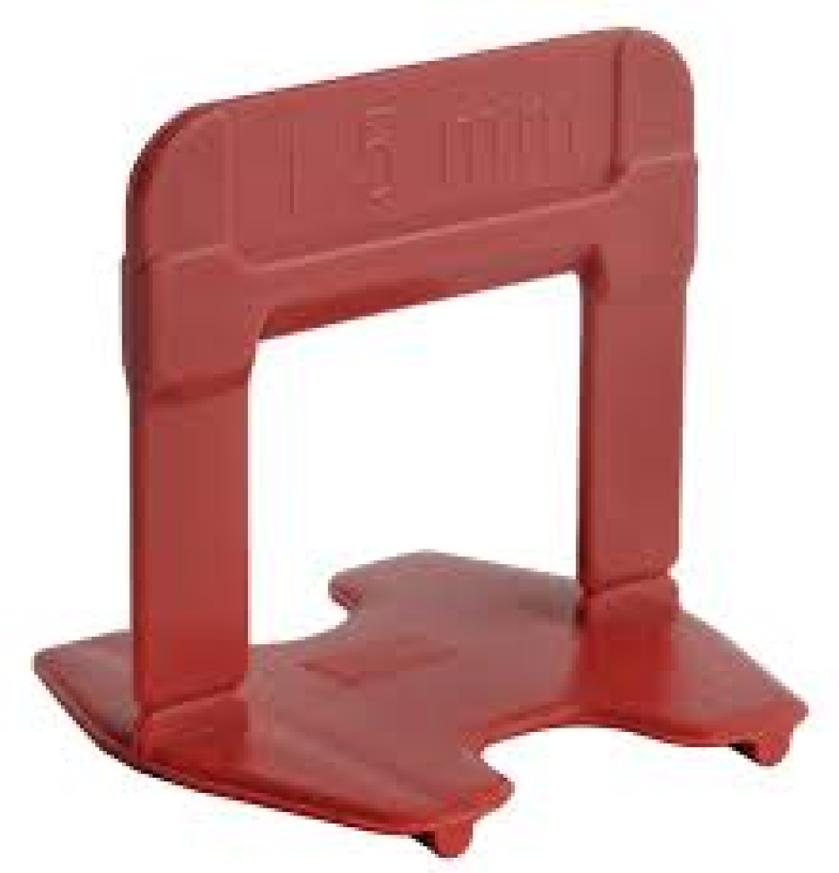 Espaçador nivelador eco 1,5mm pct 50 und