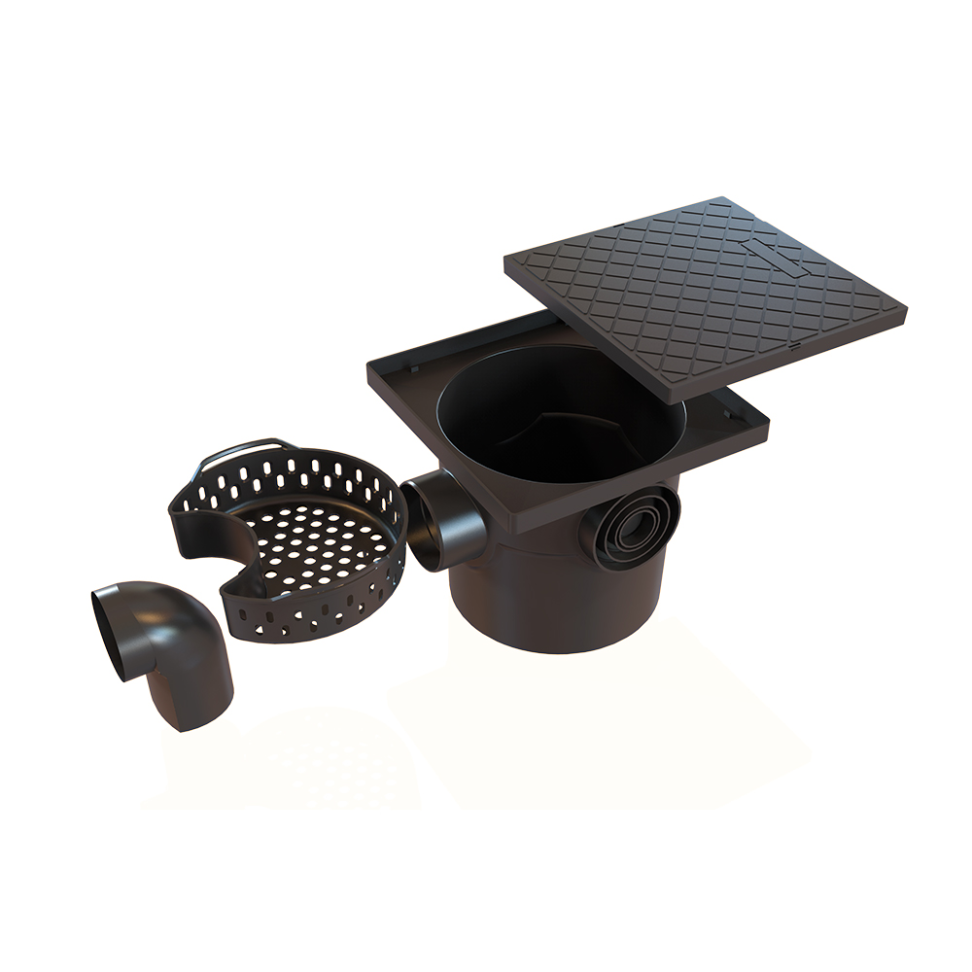 Caixa de gordura eco plena 4l cesto quad pt