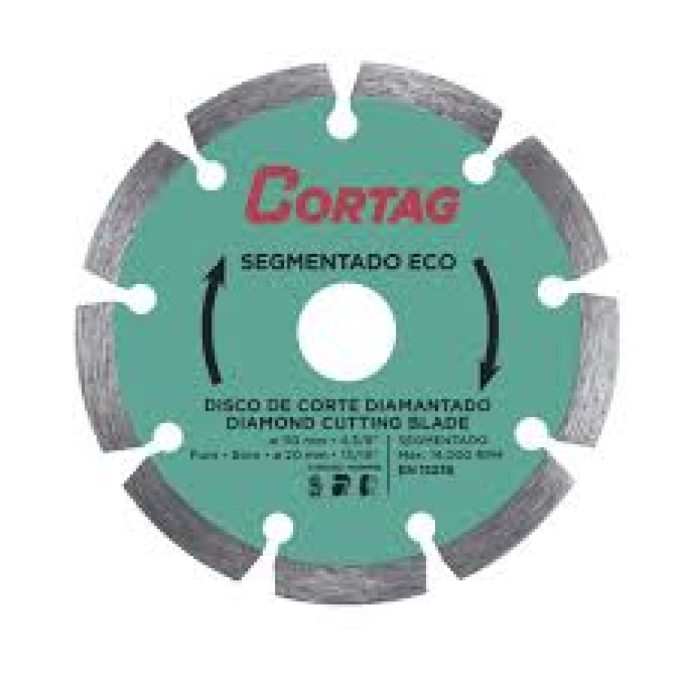 Disco diamantado segmentado eco