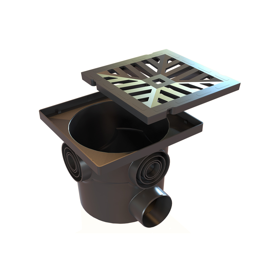 Caixa passagem pluvial eco plena gr quad pt