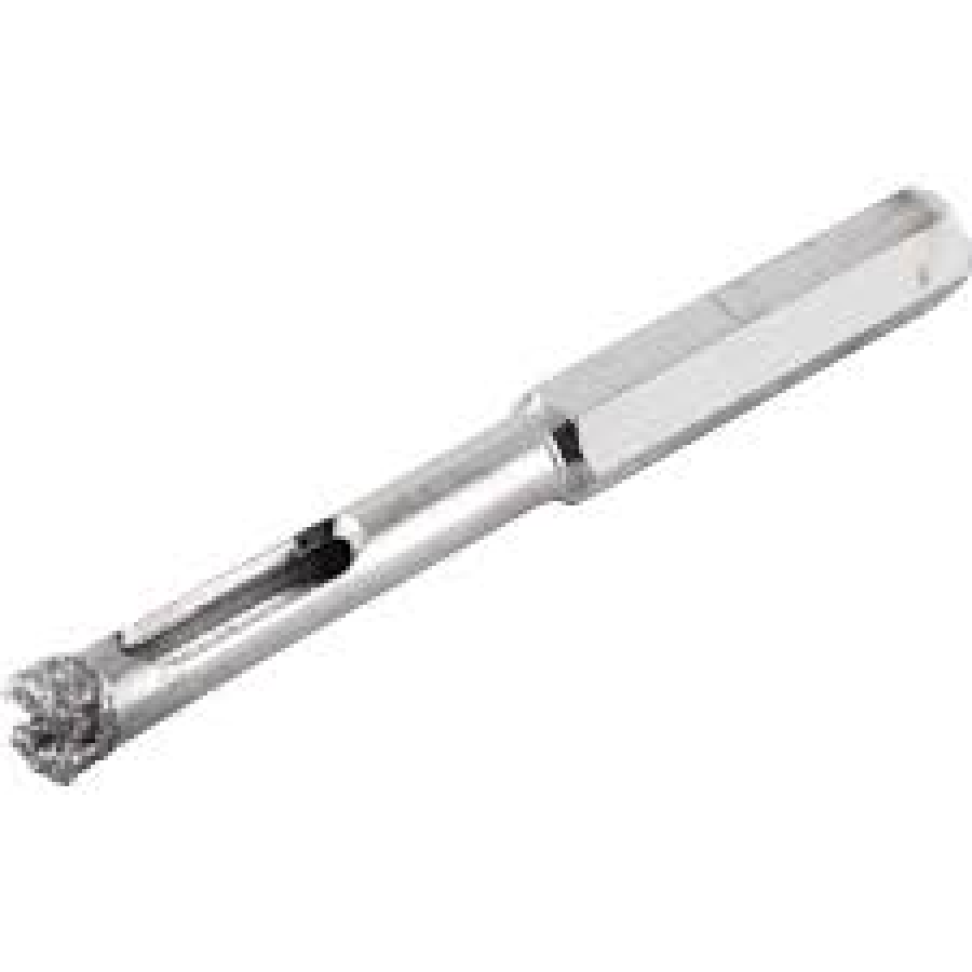 Serra copo diamantada 6 mm, refrigerada haste VONDER