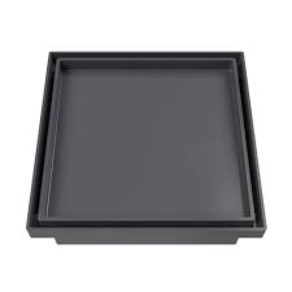 Ralo Oculto 10x10cm Cinza Astra