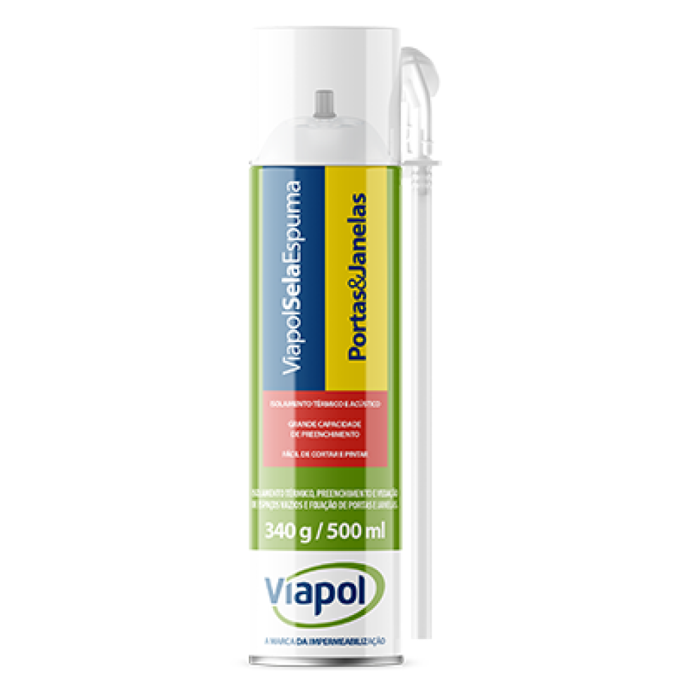 Espuma expansiva Viapol 340g
