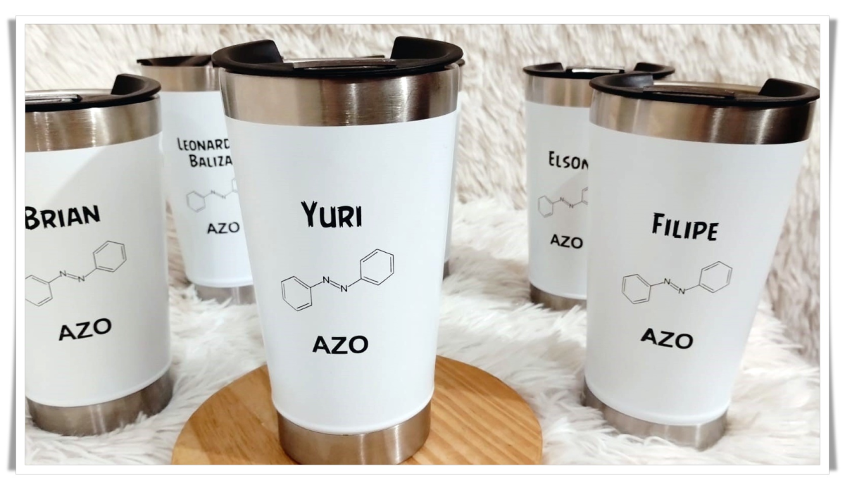 Copo Térmico de Inox Personalizado com Nome – Copo Térmico com Tampa - #2