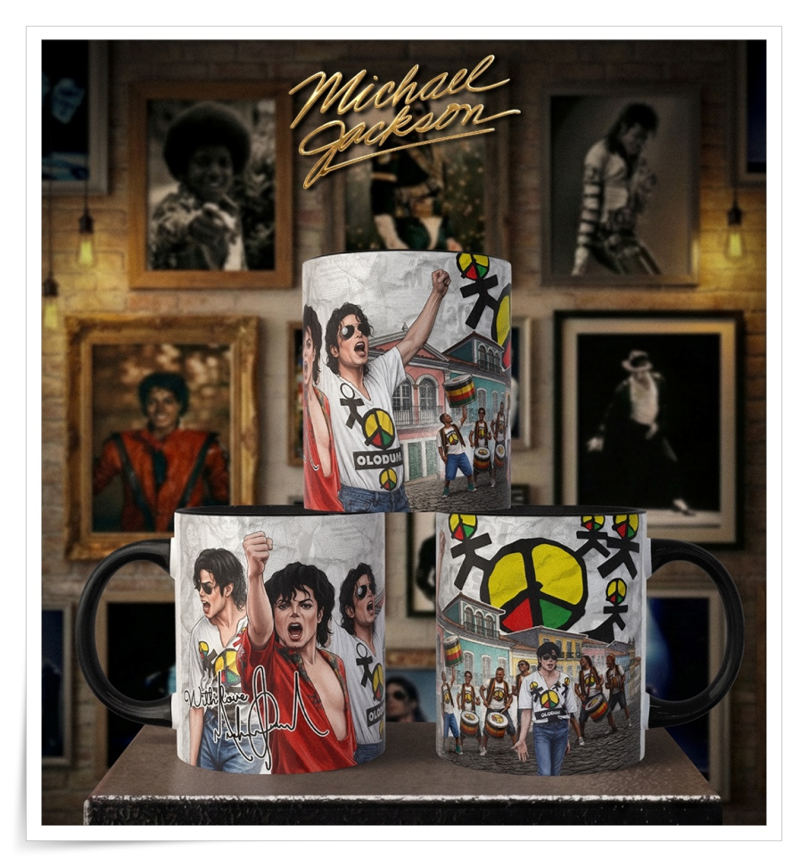Caneca Michael Jackson – They Don’t Care About Us Edition
