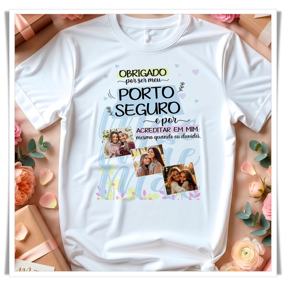 Camiseta Personalizada para o Dia das Mães 💖
