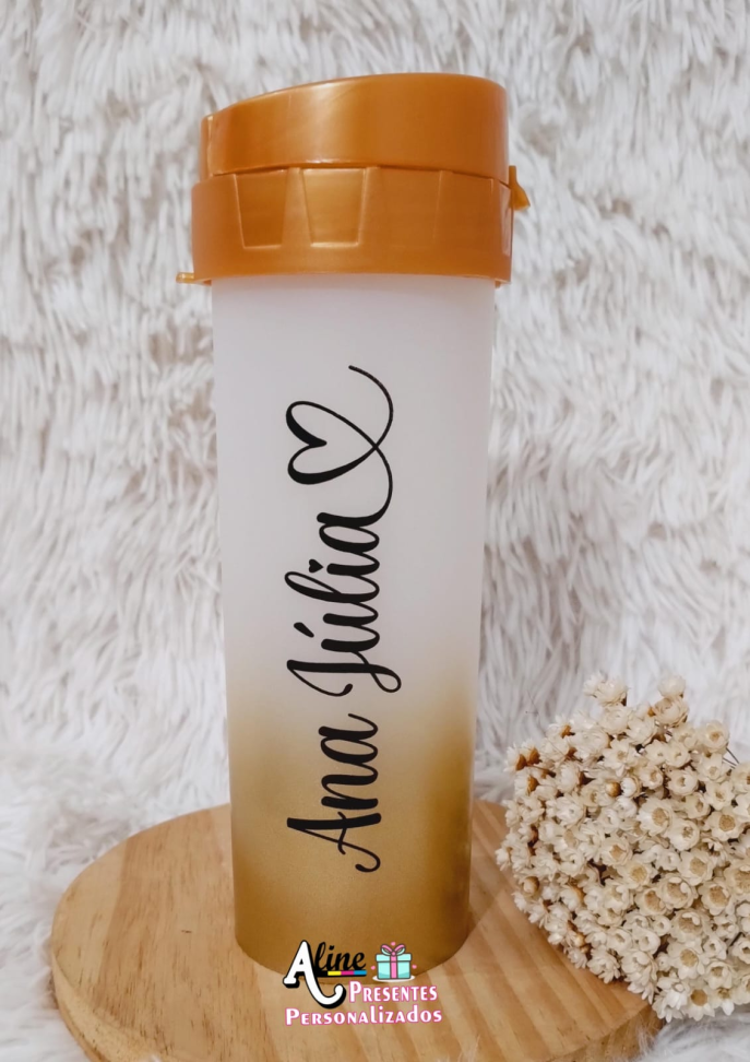 Garrafa Eco Jateada Degradê 480ml – Personalizada - #3