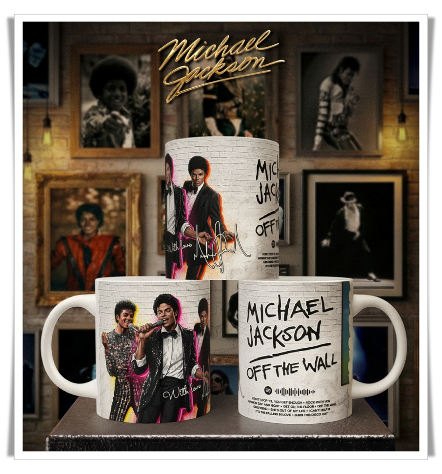 Caneca Michael Jackson – Off The Wall Edition