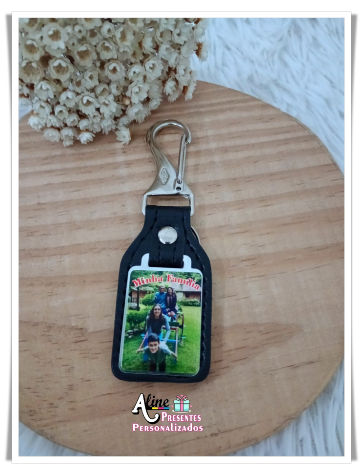 Chaveiro de Metal Personalizado com Foto - #2