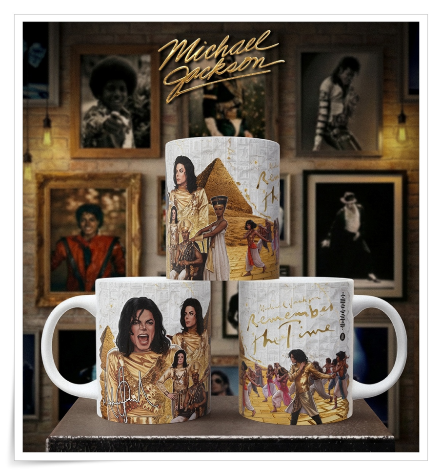 Caneca Michael Jackson – Remember The Time Edition