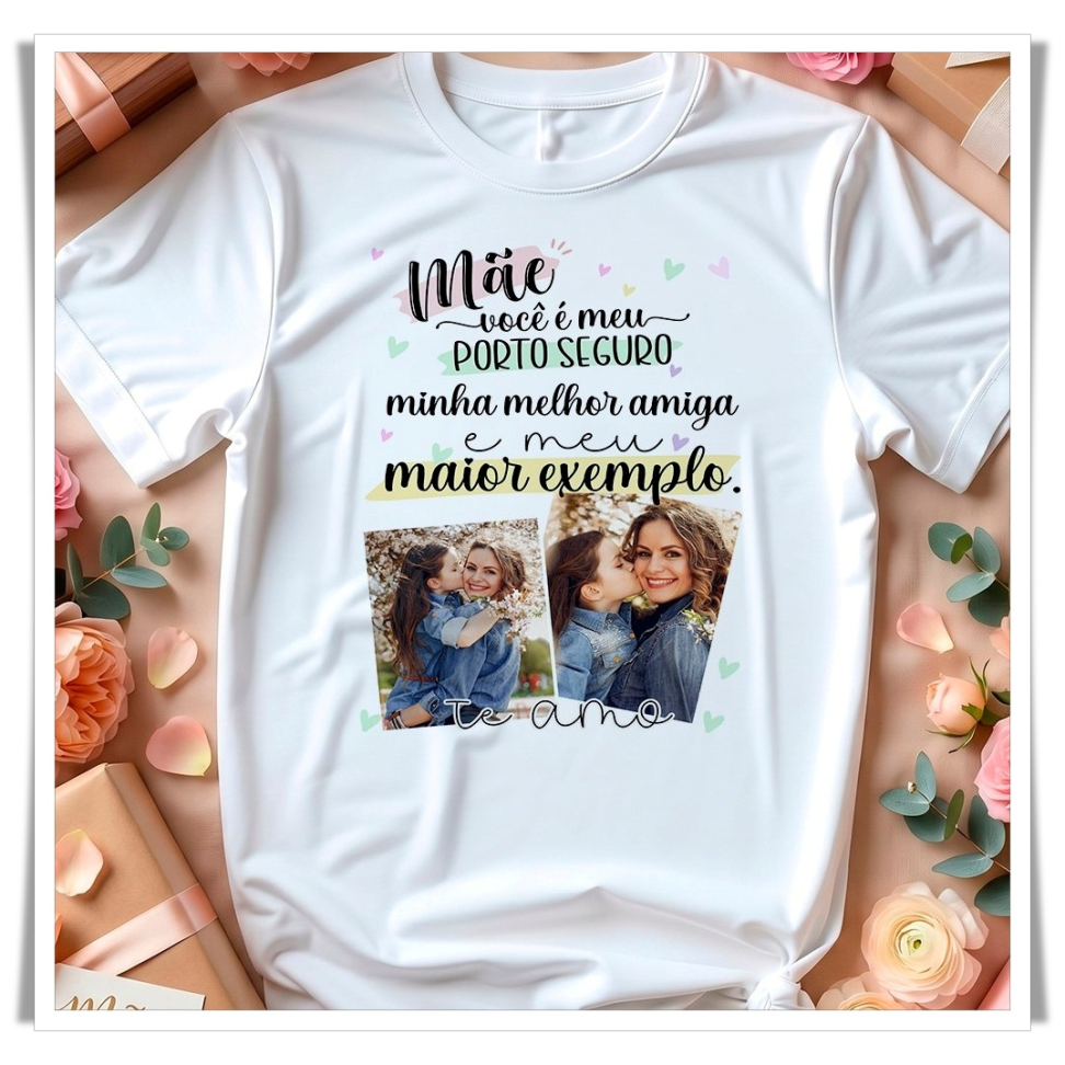 Camiseta Personalizada para o Dia das Mães 💖