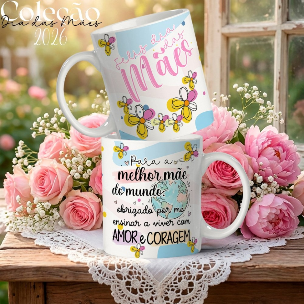 Caneca especial - Melhor Mãe do Mundo