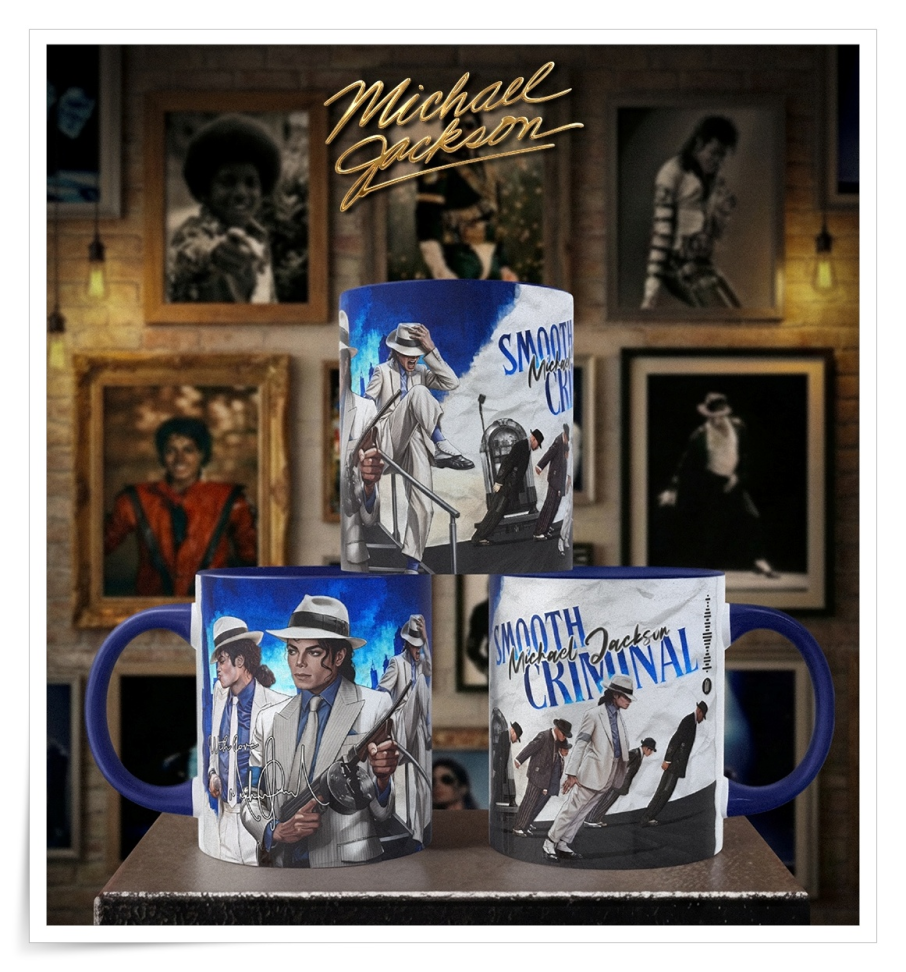 Caneca Michael Jackson – Smooth Criminal Edition