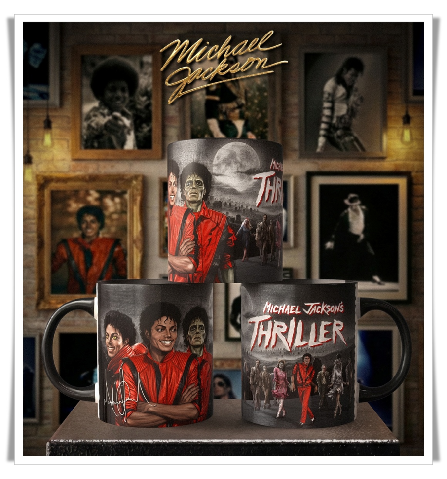 Caneca Michael Jackson – Thriller Edition 🌙🧟